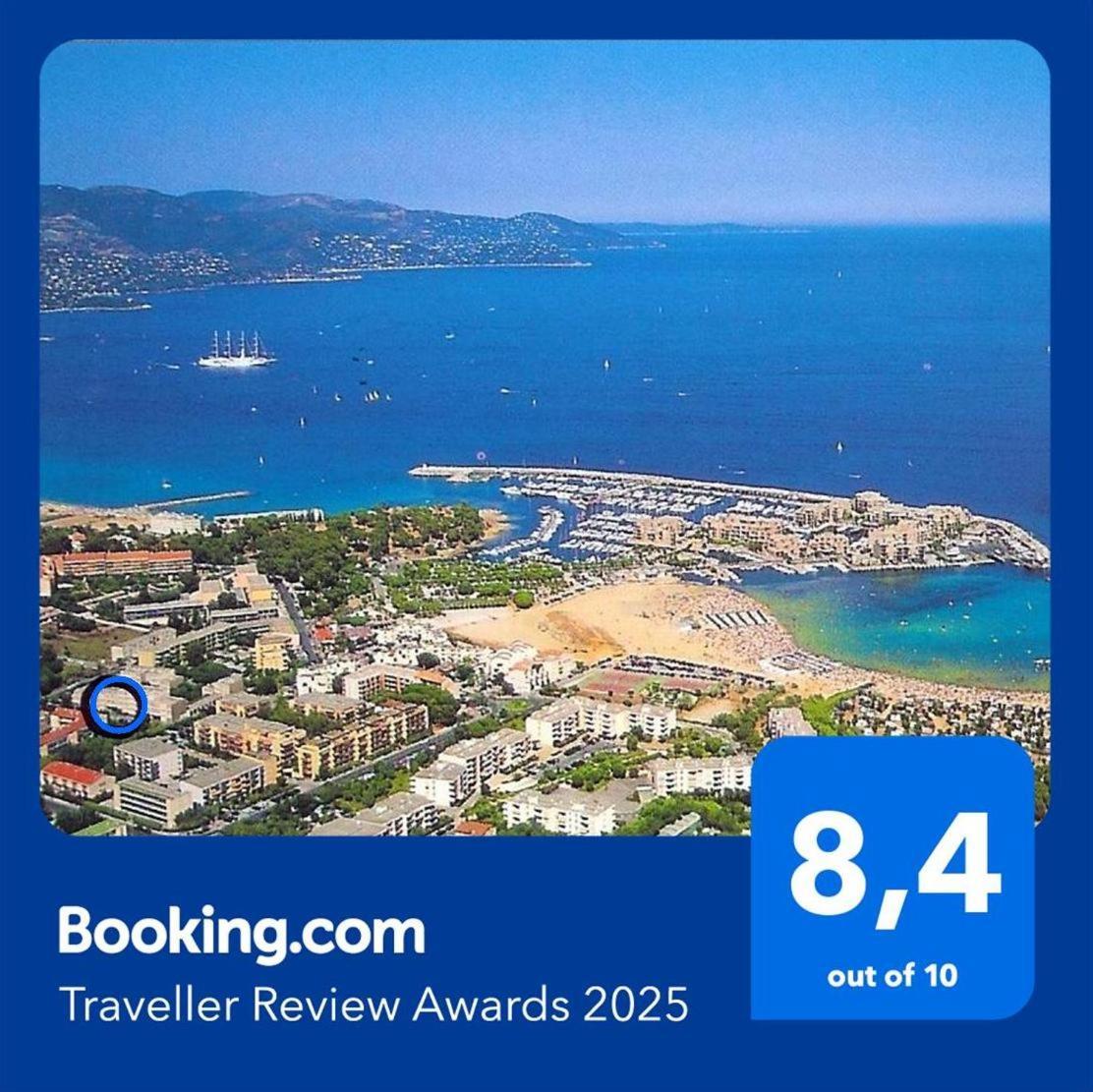T2 Terrasse, Bormes Les Mimosas La Faviere, 5 Pers, 5 Mn A Pieds Des Plages Et Commerces Exterior photo